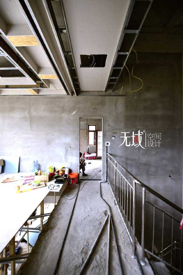 一渡青青小镇500平米独栋别墅施工过程记录 - 无域空间设计 - 无域空间设计